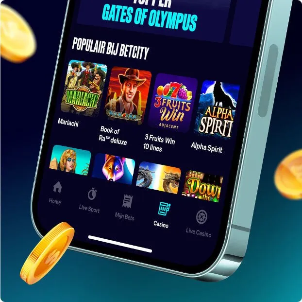 Speel Onderweg met de Betsixty Mobiele App